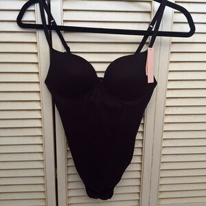 NEW Victoria’s Secret Black Push-Up Bodysuit + Free gift wrap option